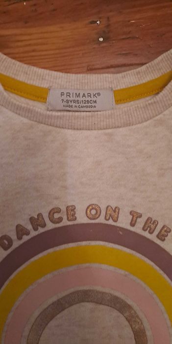Sweat creme Prinark 7/8 anos