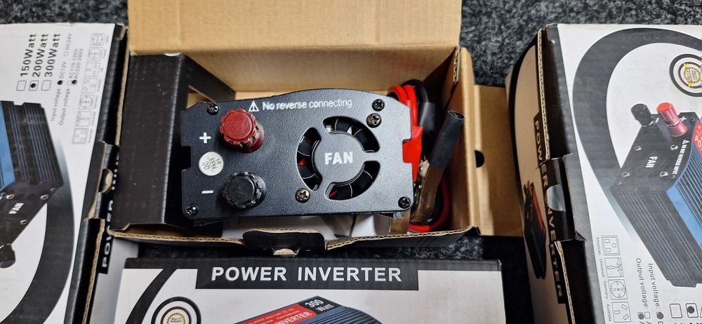 Инверторы-12В-220В-400W-Свет.Ноутбуки.Насосы.