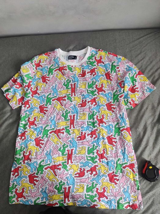 T-shirt wielobarwny Sinsay