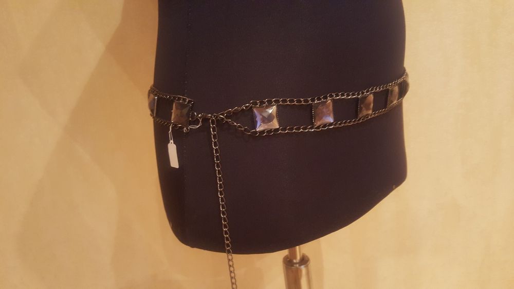 Ремень женский в камнях Balizza