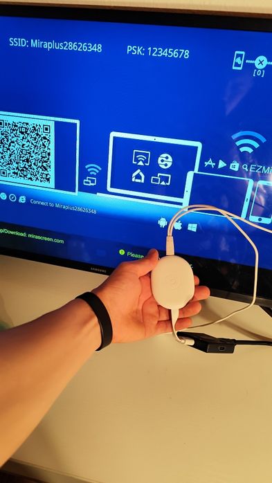 Бездротовий HDMI адаптер MiraScreen G42 Miracast / AnyCast Wi-Fi
