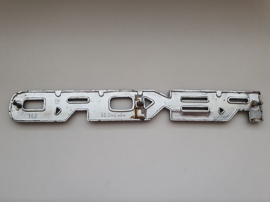 Opel Rekord emblemat napis