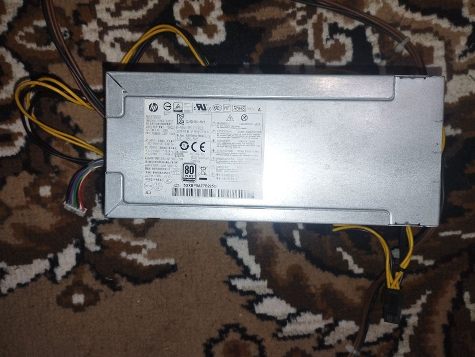 Комплект запчастей HP ProDesk 600 G3 SFF: БП Platinum 250W + Мать + БП 450W