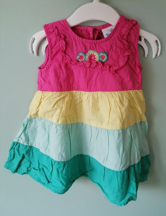 Sukienka kolorowa roz. 74