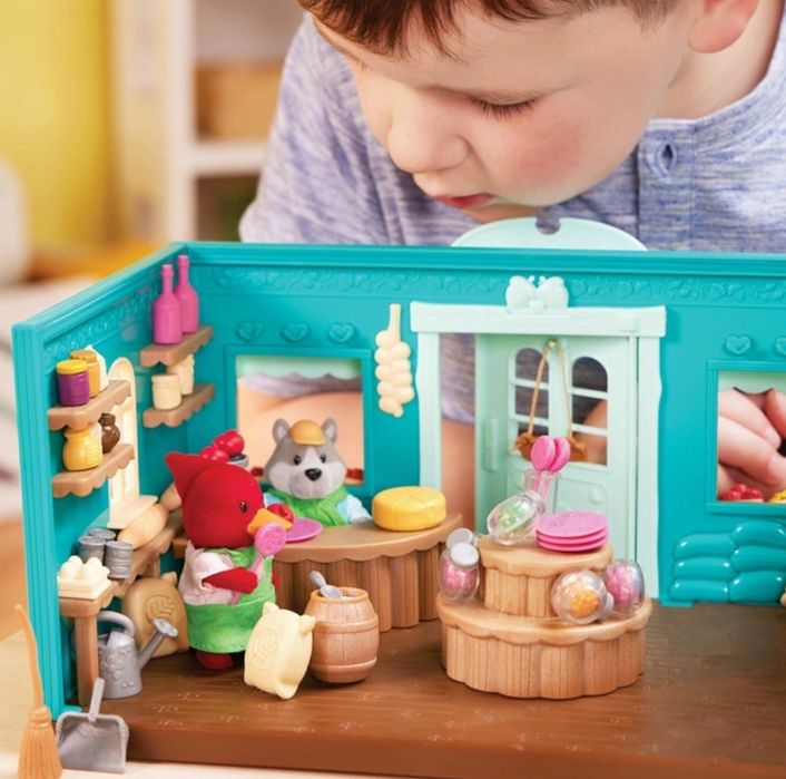 Lil Woodzeez продуктовый магазин ліл вудзиз + 2 фігурки