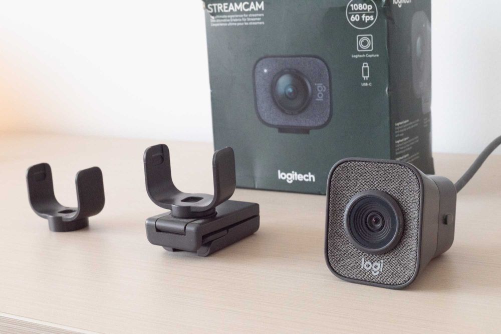 logitech streamcam / câmara logitech