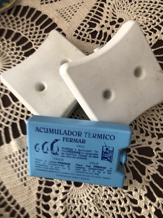 Acomulador de frio para  mala termica