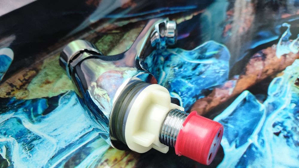 Монокран, однокран на умывальник нажимной ZERIX Z904