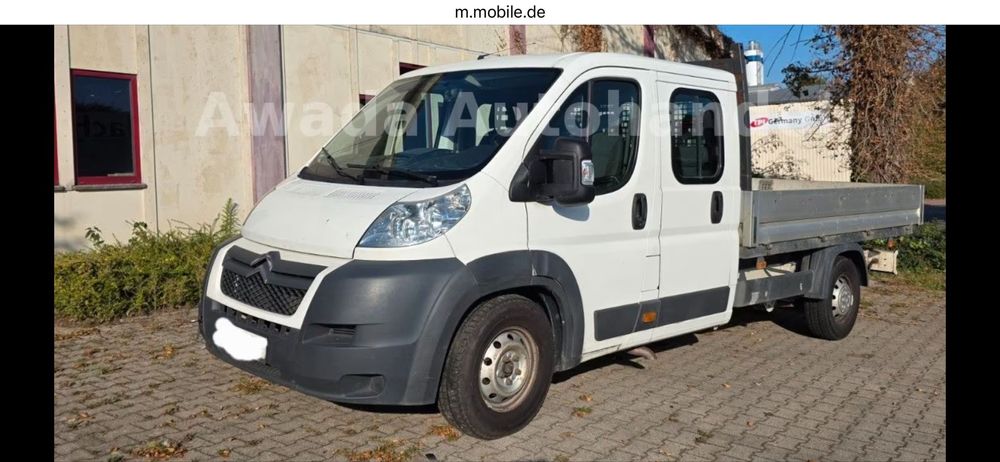 Citroën JUMPER doka 7osob  Doka 7 osobowy brygadowka 3,3m paka