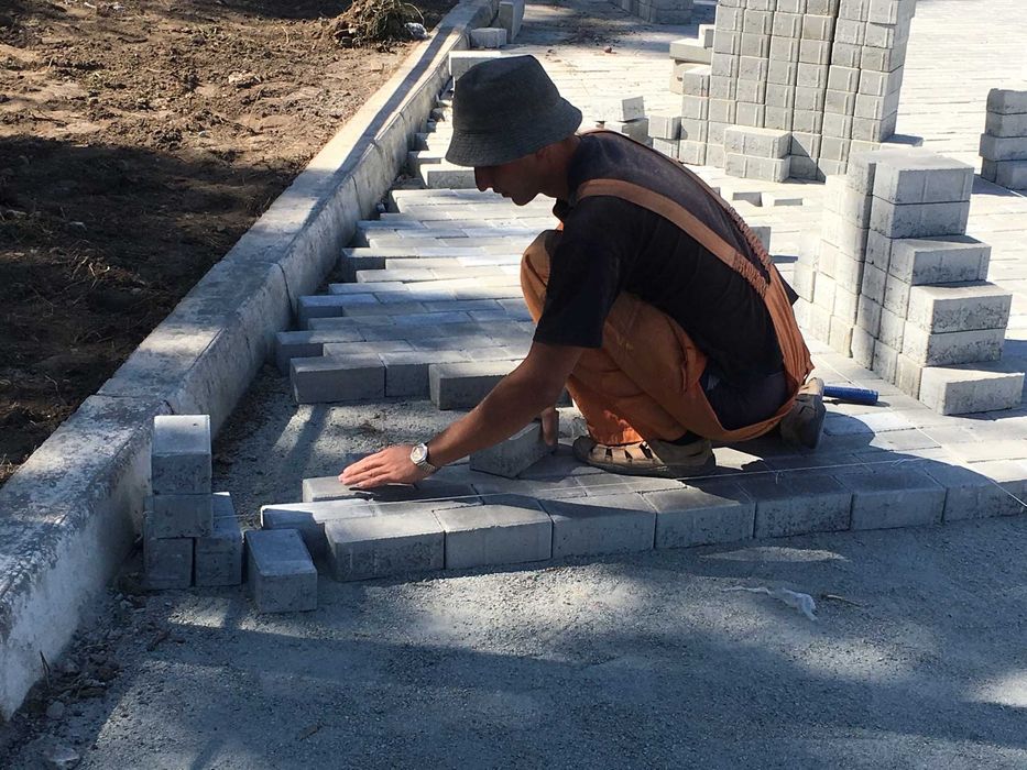Укладка Тротуарной плитки от производителя