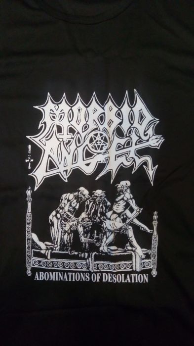 Nowy T-shirt zespołu Morbid Angel, Black death metal
