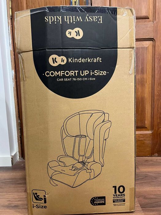 Cadeira Auto Kinderkraft Comfort Up I-Size Black 9-36 kg