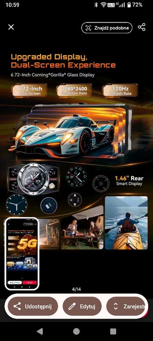 Smartfon 5G CUBOT 11