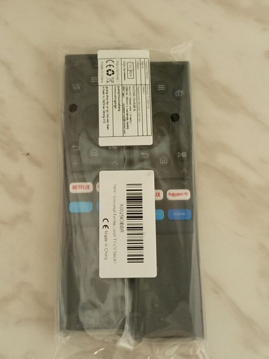Zestaw 2x Pilot Zamiennik do Samsung Smart TV (Netflix/Prime) NOWY