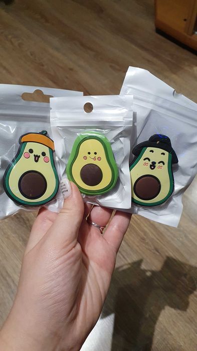 Держатель для телефона (поп-сокет) котик, лапка, авокадо,том и джерри