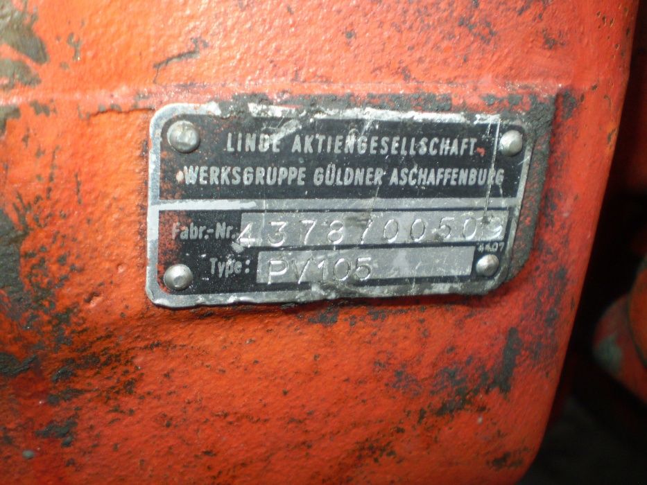 pompa hydrauliczna Linde PV 105
