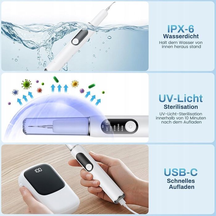 Skaler Ultradźwiękowy Do Zębów Do Usuwania Kamienia