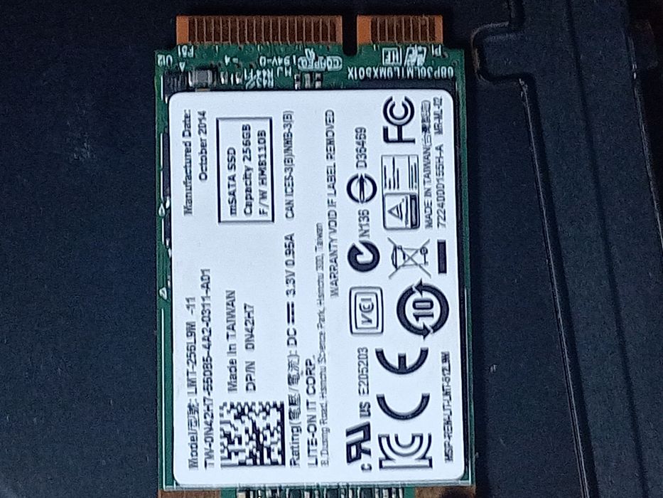 Dysk SSD mSata 256GB