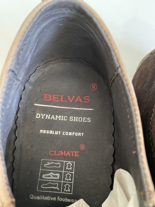 Шкіряні туфлі -лофери  belvas - active ідеальний стан