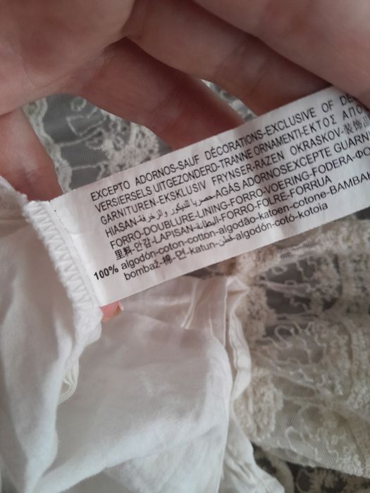 Дитяча мереживна сукня zara,платье zara 116-122cm