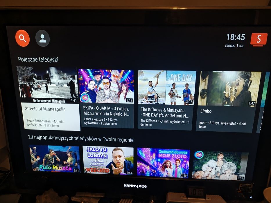 DEKODER ANDROID TV SMART 4K BOX DV8981 tuner DVB-T 2 hevc WOLF launche