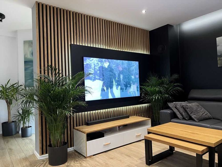 Lamele Fornirowane DĄB na Ściankę działową  WYSYŁKA GRATIS