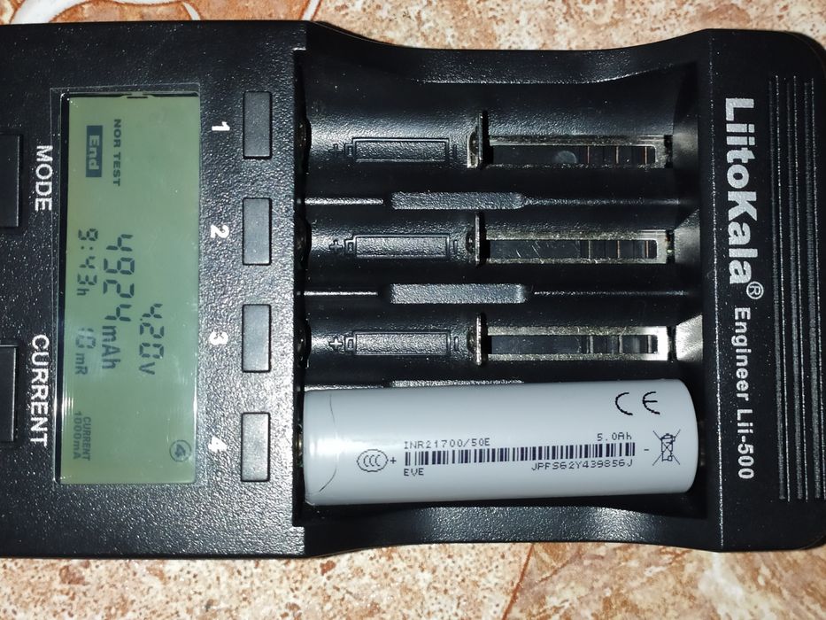 Акумулятор EVE 21700 50E 5000mah