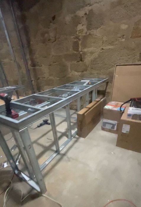 Fazemos trabalhos Pladur e aço leve telhados …