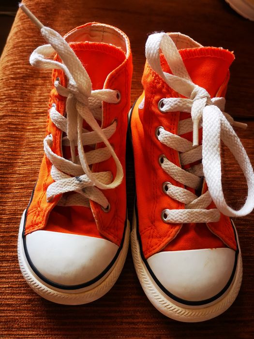 Wysokie dziecięce Converse r. 25
