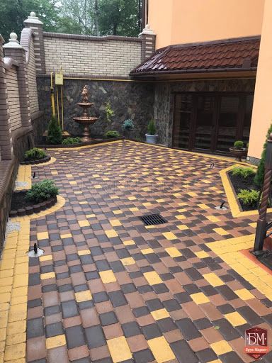 Бруківка Сарни Тротуарна плитка  Поребрик Блоки з відсіву Газоблок