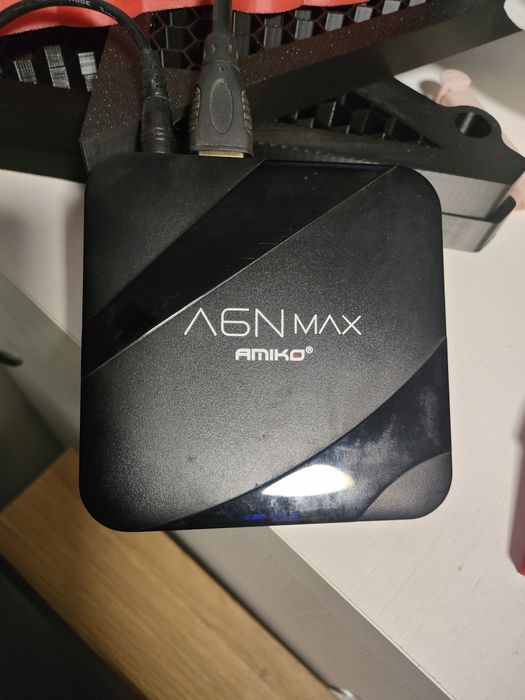 Amiko A6 N MAX OTT - Odbiornik 4K OTT OS: Android 7.1