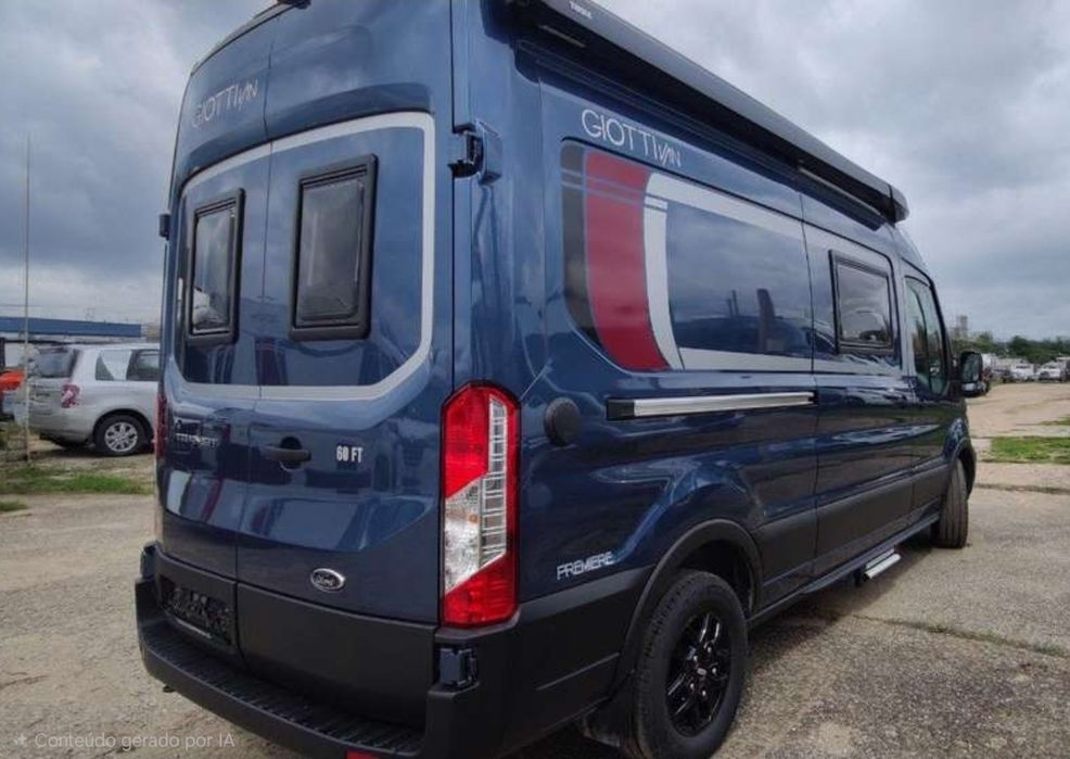 Alugo Giottiline Giottivan 60FT Premiere Edition 2025 – Caixa Automática | Campervan Premium