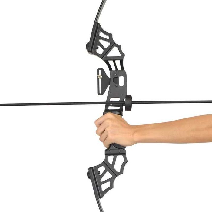 Arco recurvo 40lbs +06 Flechas (Kit completo)