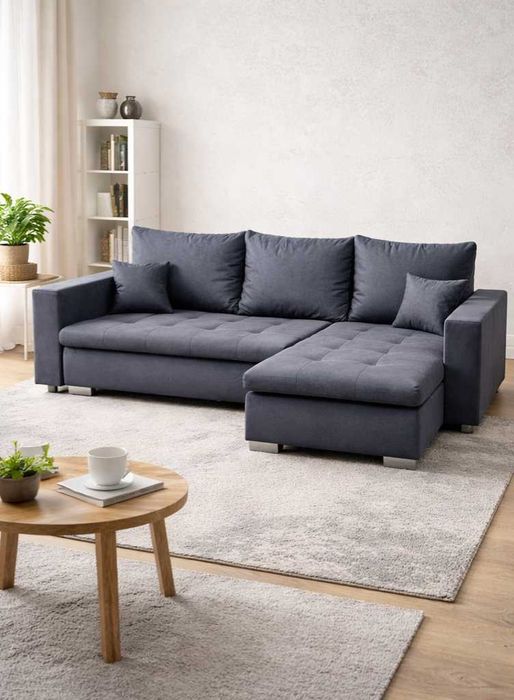 Narożnik Bruno z bokami | Rozkładana kanapa | Funkcja spania