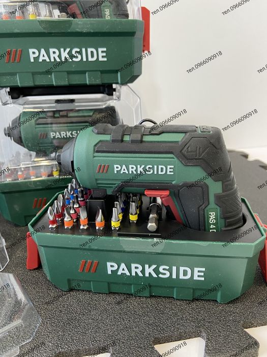 Акумуляторна викрутка, шуруповерт, PARKSIDE PAS 4 D7 Німеччина