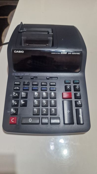 Calculadora CASIO DR320TEC Euro&Tax