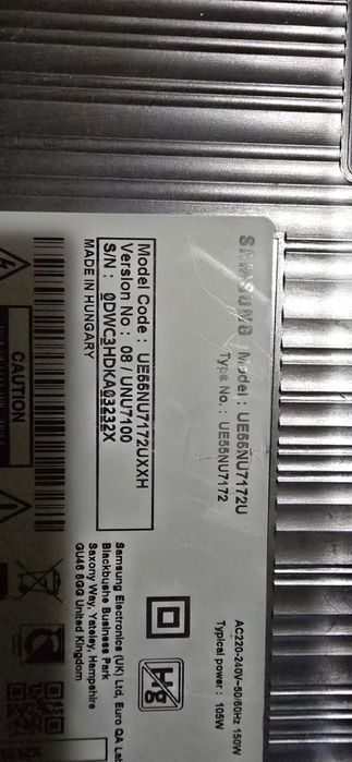 Samsung UE55NU7172UXXH 55 cali