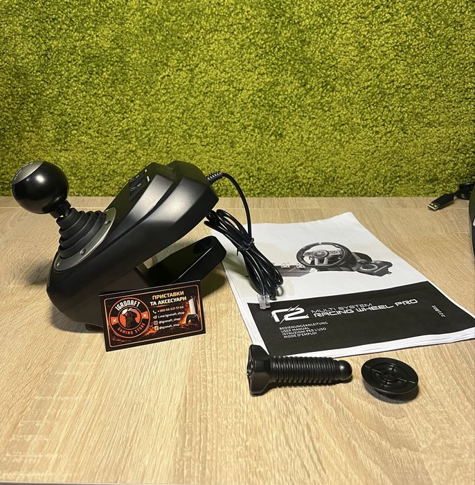Игровой руль Ready2Gaming Multi System Racing Wheel Pro + Педали КПП  (PC / PS4 / Xbox / Switch) Гарантия !