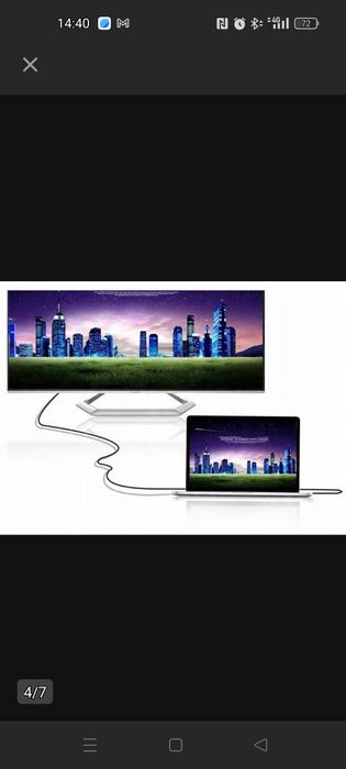 Kabel przewód adapter  przejsciowka USB-C 3.1 TYP C DO HDMI 4K MHL 200