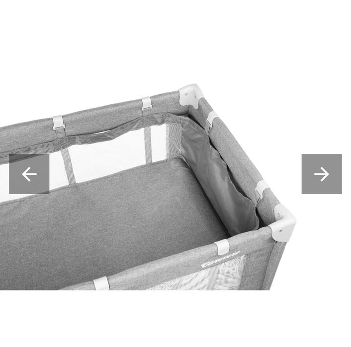 Ліжечко Манеж з народження Caretero Basik Plus