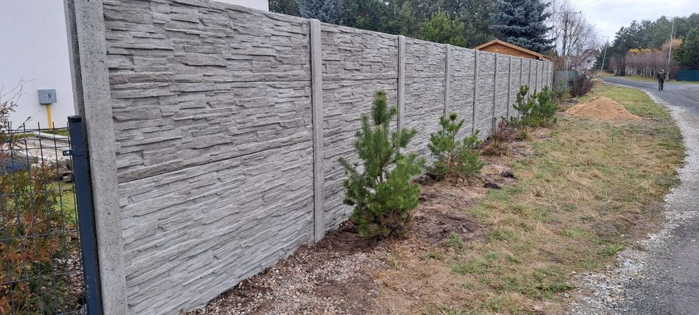 Ogrodzenia betonowe, ploty, panele, beton