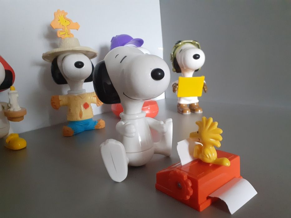 Snoopy figurki z McDonald