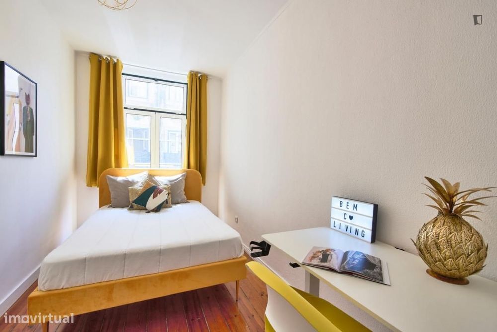 Quarto - localizado em Graça Lisbon