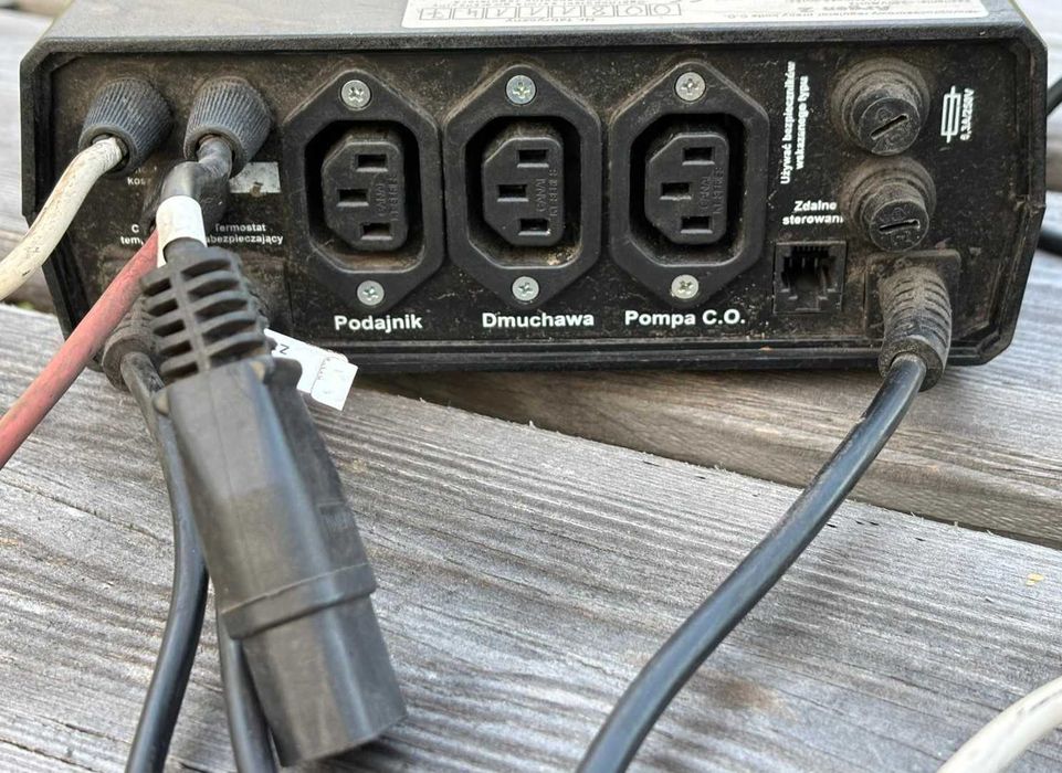 Sterownik do pieca z podajnikiem