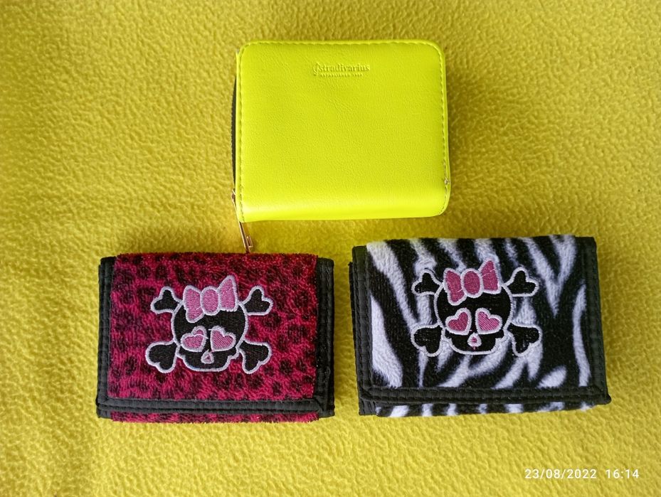 Carteiras porta moedas