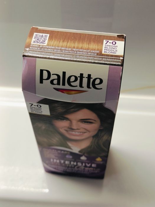 Palette Farba do włosów 7-0 Średni Blond