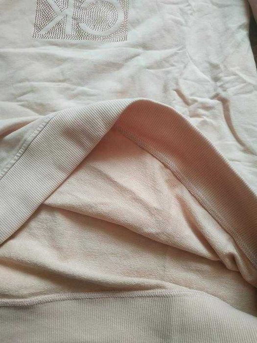 Стильный брендовый нюдовый.бежевый свитшот Calvin Klein