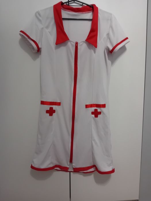 Strój przebranie kostium pielegniarka