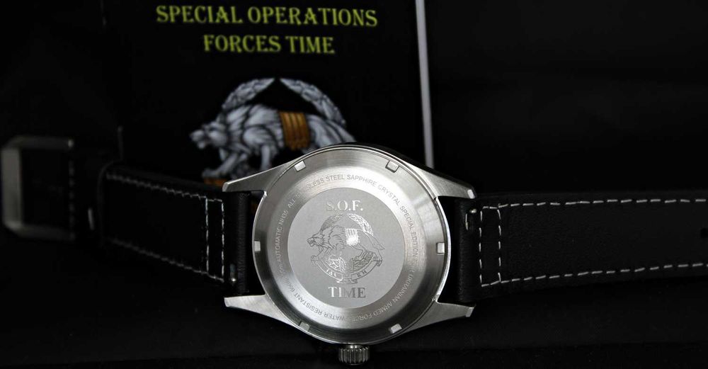 Мех. годинник з японським автоматичним механізмом NH35A "S.O.F. TIME"