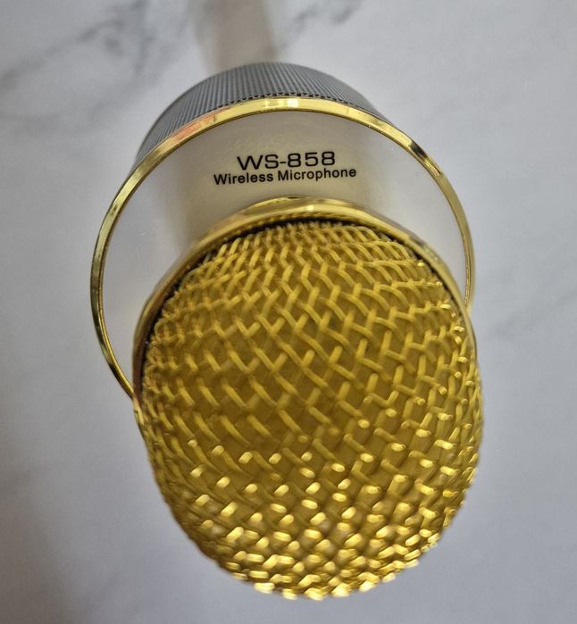 Микрофон караоке Ws-858, детский микрофон